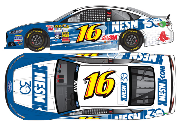 2014 Greg Biffle #16 NESN 30th Anniversary 1/64 Diecast