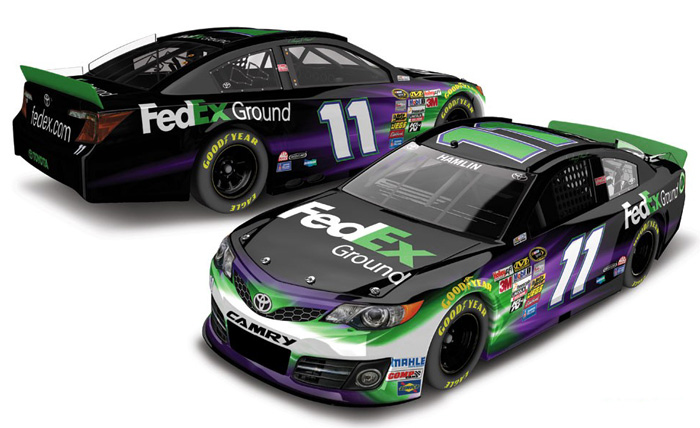 2014 Denny Hamlin #11 FedEx Ground 1/64 Diecast