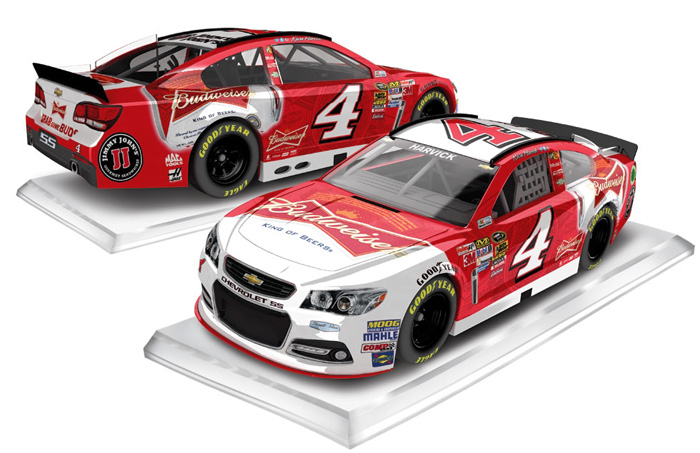 2014 Kevin Harvick #4 Budweiser 1/64 Diecast