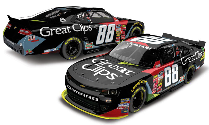 2014 Kevin Harvick #88 Great Clips Diecast