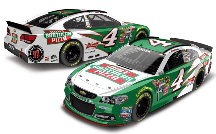 2014 Kevin Harvick #4 Hunt Brothers Pizza All-Star 1/64 Diecast