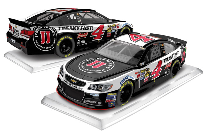 2014 Kevin Harvick #4 Jimmy John's 1/64 Diecast