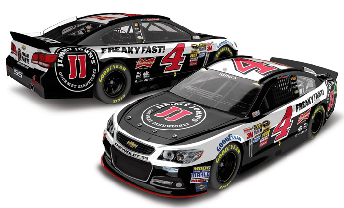 2014 Kevin Harvick #4 Jimmy John's Diecast