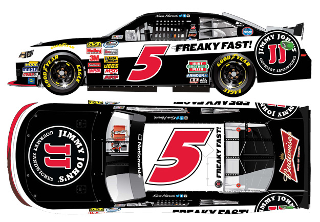 2014 Kevin Harvick #5 Jimmy John's 1/64 Diecast