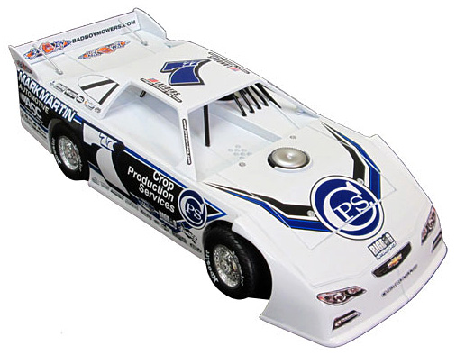 2014 Jared Landers #7 CPS - Dirt Late Model Diecast