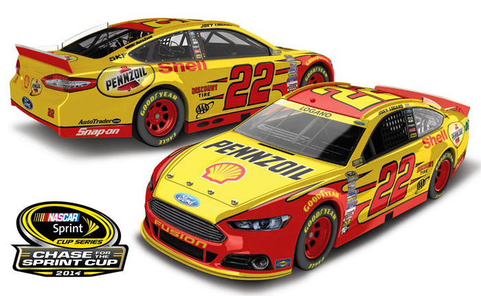 2014 Joey Logano #22 Shell - Chase for the Sprint Cup Diecast