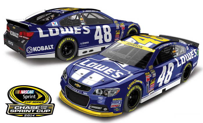 2014 Jimmie Johnson #48 Lowe's - Chase for the Sprint Cup 1/64 Diecast