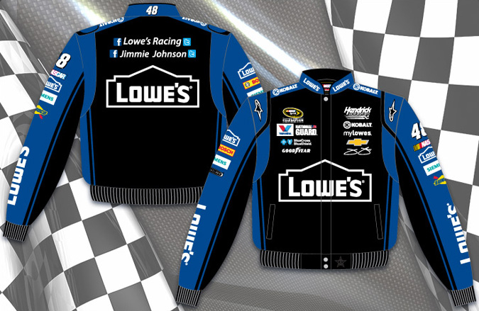 #48 Jimmie Johnson '14 Lowe's - NASCAR Uniform Jacket