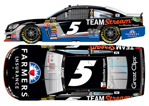 2014 Kasey Kahne #5 Farmers Insurance / Bleacher Report Diecast