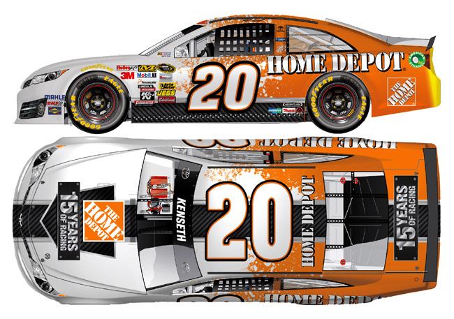 2014 Matt Kenseth #20 Home Depot 15 Years of Racing Diecast