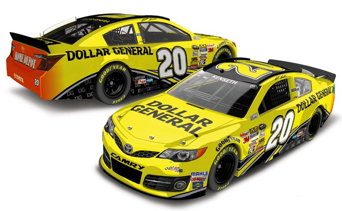 2014 Matt Kenseth #20 Dollar General 1/64 Diecast