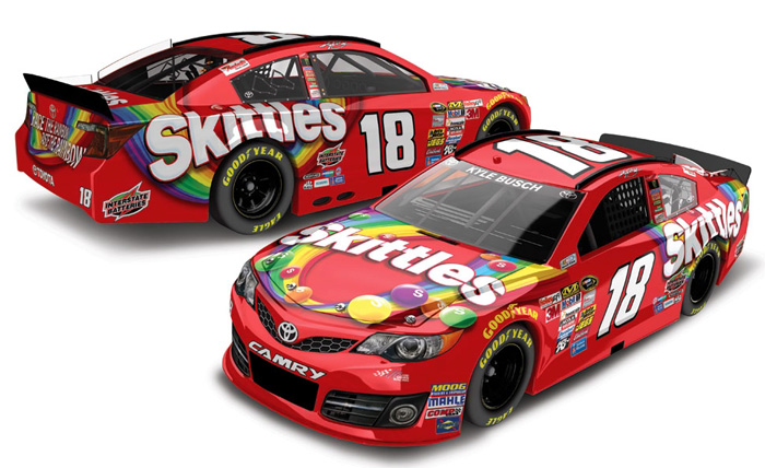 2014 Kyle Busch #18 Skittles Diecast