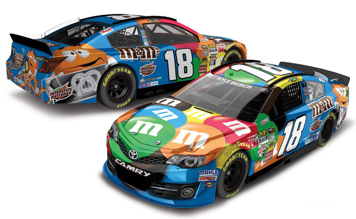 2014 Kyle Busch #18 M&M's Pretzel 1/64 Diecast