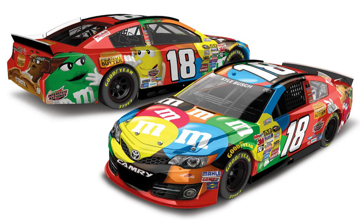 2014 Kyle Busch #18 Peanut Butter M&M's 1/64 Diecast
