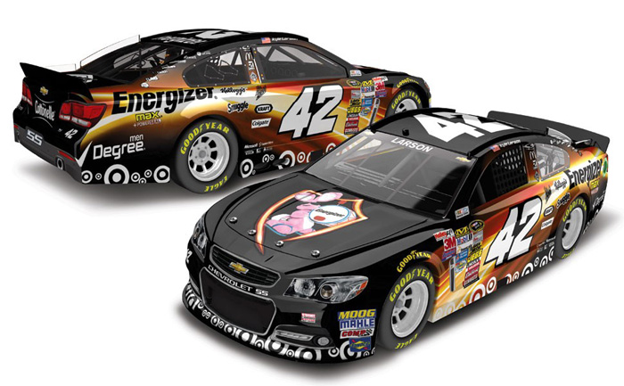 2014 Kyle Larson #42 Energizer 1/64 Diecast