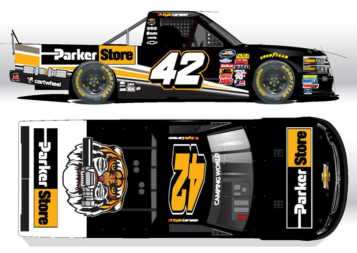 2014 Kyle Larson #42 Parker Store Truck Diecast