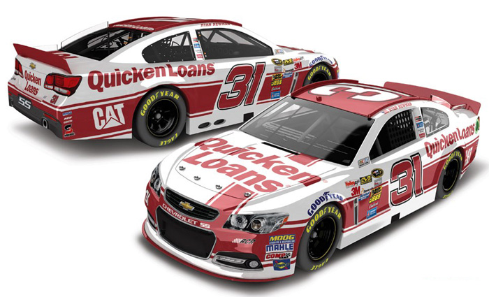2014 Ryan Newman #31 Quicken Loans 1/64 Diecast