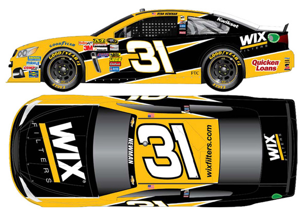 CD_2170  #31  Ryan Newman   1:64 Scale DECALS 