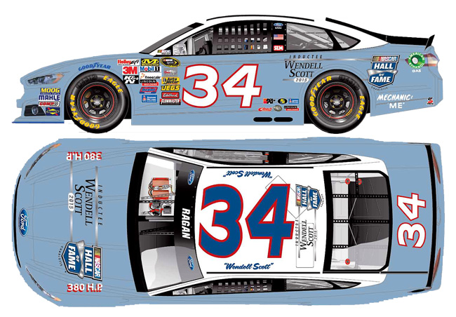 2014 David Ragan #34 Wendell Scott Tribute Diecast