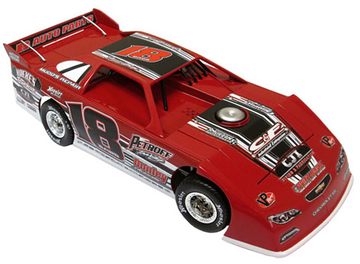 2014 Shannon Babb #18 Dirt Late Model Diecast