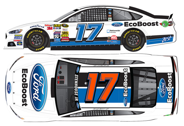 2014 Ricky Stenhouse Jr #17 Ford EcoBoost 1/64 Diecast