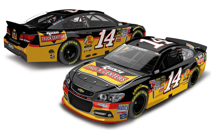 2014 Tony Stewart #14 Rush Truck Centers Diecast