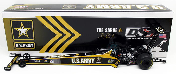 2014 Tony Schumacher - U.S. Army NHRA Top Fuel Diecast - Autographed