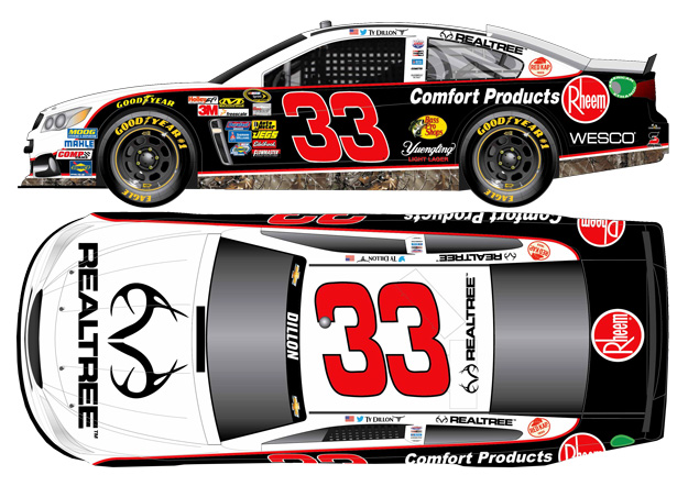 2014 Ty Dillon #33 Realtree / Rheem Diecast