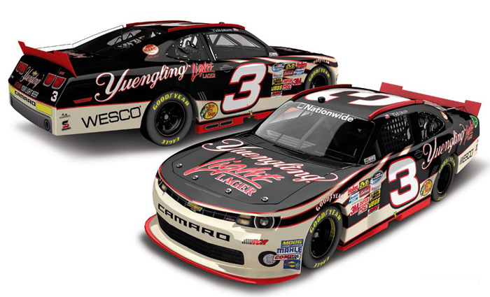 2014 Ty Dillon #3 Yuengling Light Lager Diecast