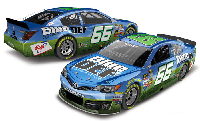 2014 Michael Waltrip #66 BlueDEF 1/64 Diecast