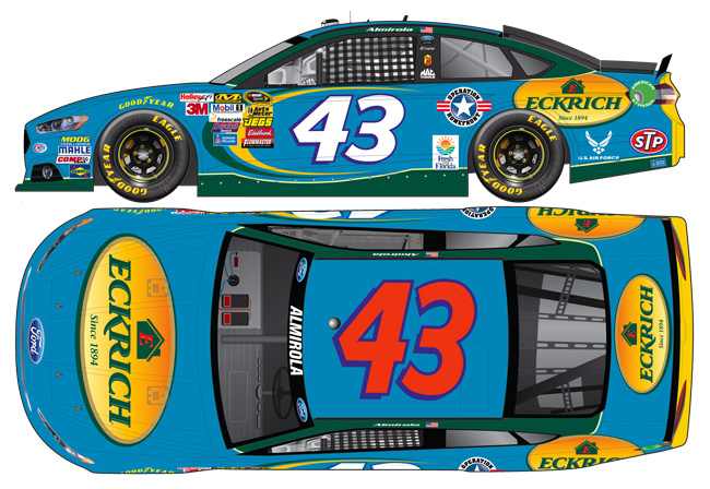 2015 Aric Almirola #43 Eckrich 1/64 Diecast