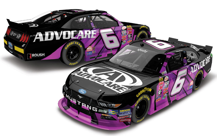 2015 Darrell Wallace Jr #6 AdvoCare 1/64 Diecast
