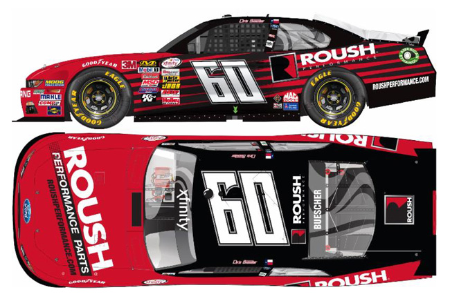 2015 Chris Buescher #60 Roush Performance Parts 1/64 Diecast