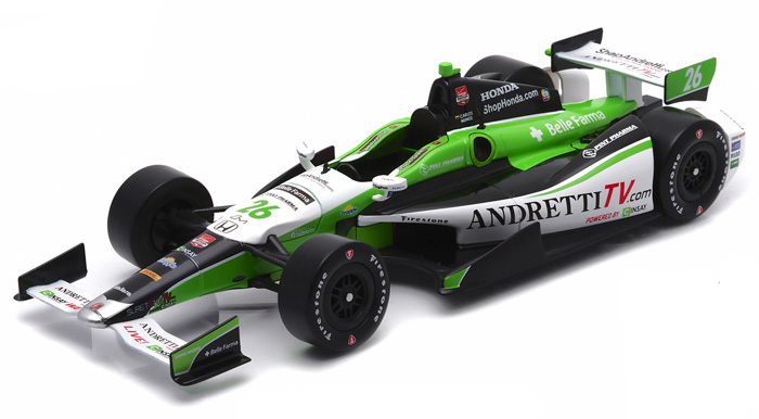 2015 Carlos Munoz #26 AndrettiTV IndyCar Series 1/64 Diecast