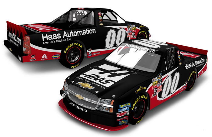 2015 Cole Custer #00 Haas Automation Truck Diecast