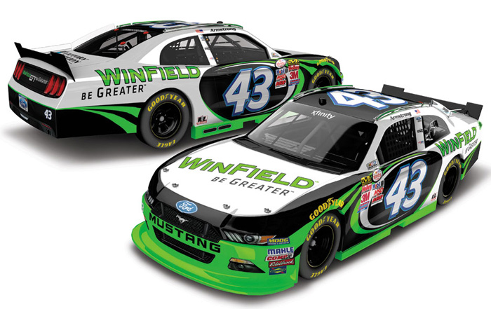 2015 Dakoda Armstrong #43 WinField Diecast