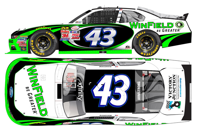 2015 Dakoda Armstrong #43 WinField 1/64 Diecast