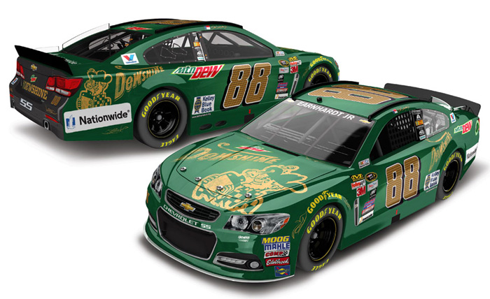 2015 Dale Earnhardt Jr #88 Mountain Dew Dewshine Diecast