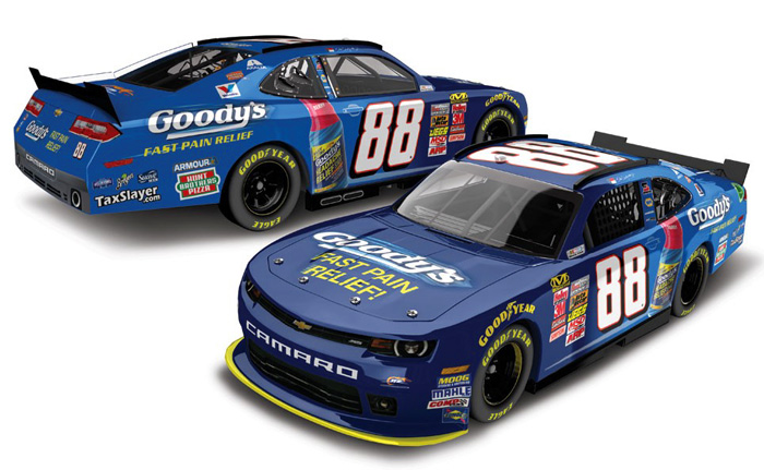 2015 Dale Earnhardt Jr #88 Goody's Diecast
