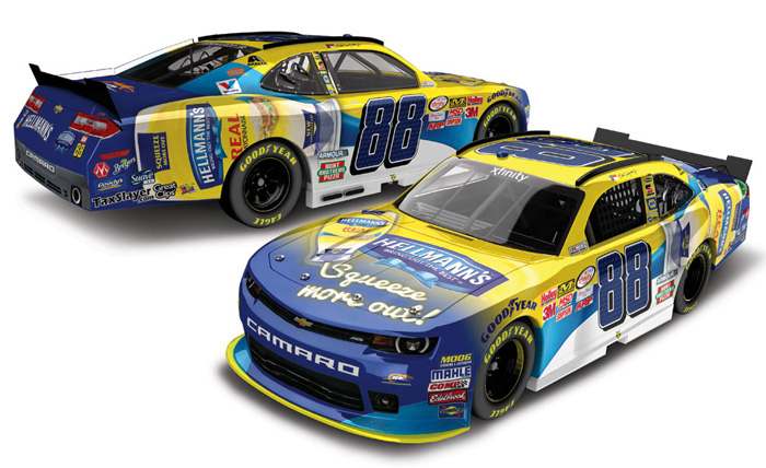 2015 Dale Earnhardt Jr #88 Hellmann's Squeeze Diecast