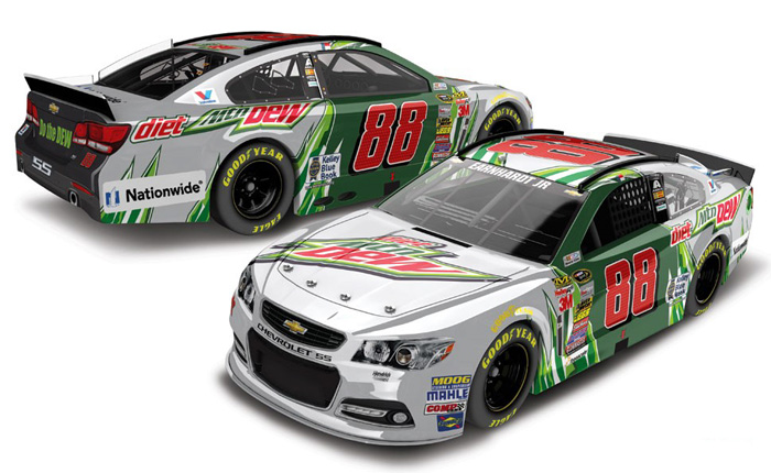 2015 Dale Earnhardt Jr #88 Diet Mountain Dew 1/64 Diecast