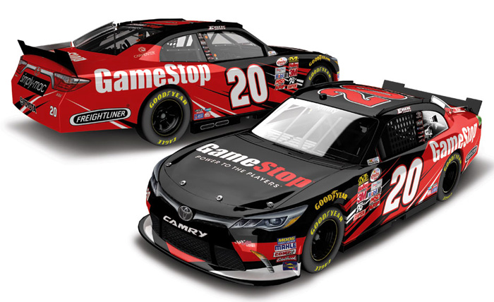 2015 Erik Jones #20 GameStop 1/64 Diecast