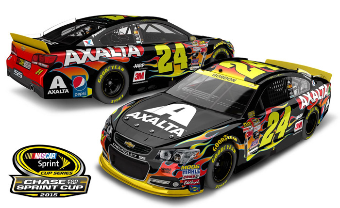 2015 Jeff Gordon #24 Axalta - Chase for the Sprint Cup 1/64 Diecast