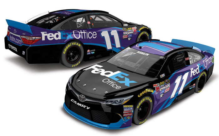 2015 Denny Hamlin #11 FedEx Office 1/64 Diecast