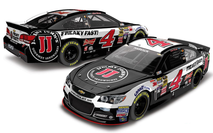 2015 Kevin Harvick #4 Jimmy John's 1/64 Diecast