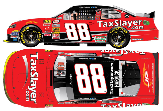 2015 Kevin Harvick #88 TaxSlayer.com 1/64 Diecast