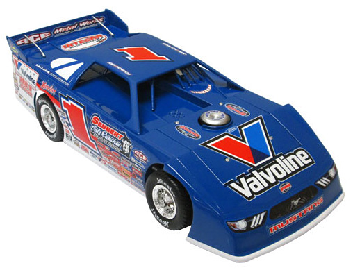 2015 Josh Richards #1 Valvoline - Dirt Late Model 1/64 Diecast