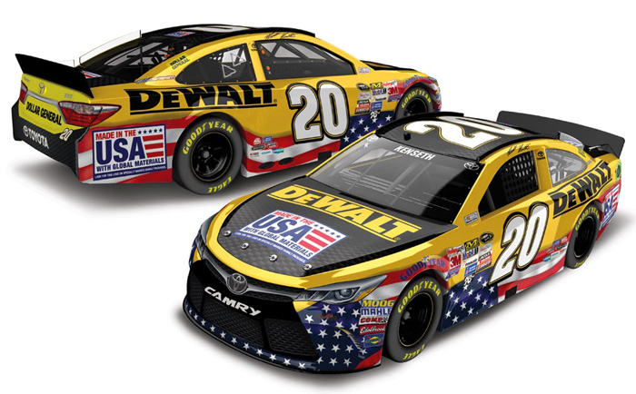 2015 Matt Kenseth #20 DeWALT - Made in the USA Diecast