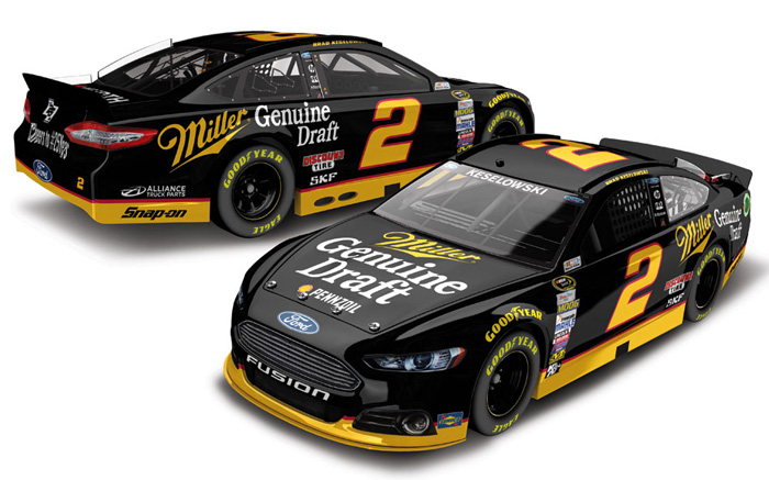 2015 Brad Keselowski #2 Miller Genuine Draft Diecast