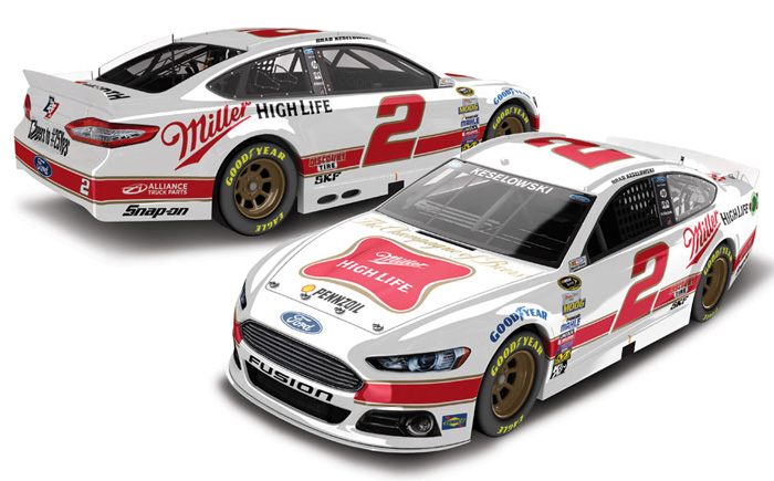 2015 Brad Keselowski #2 Miller High Life Diecast